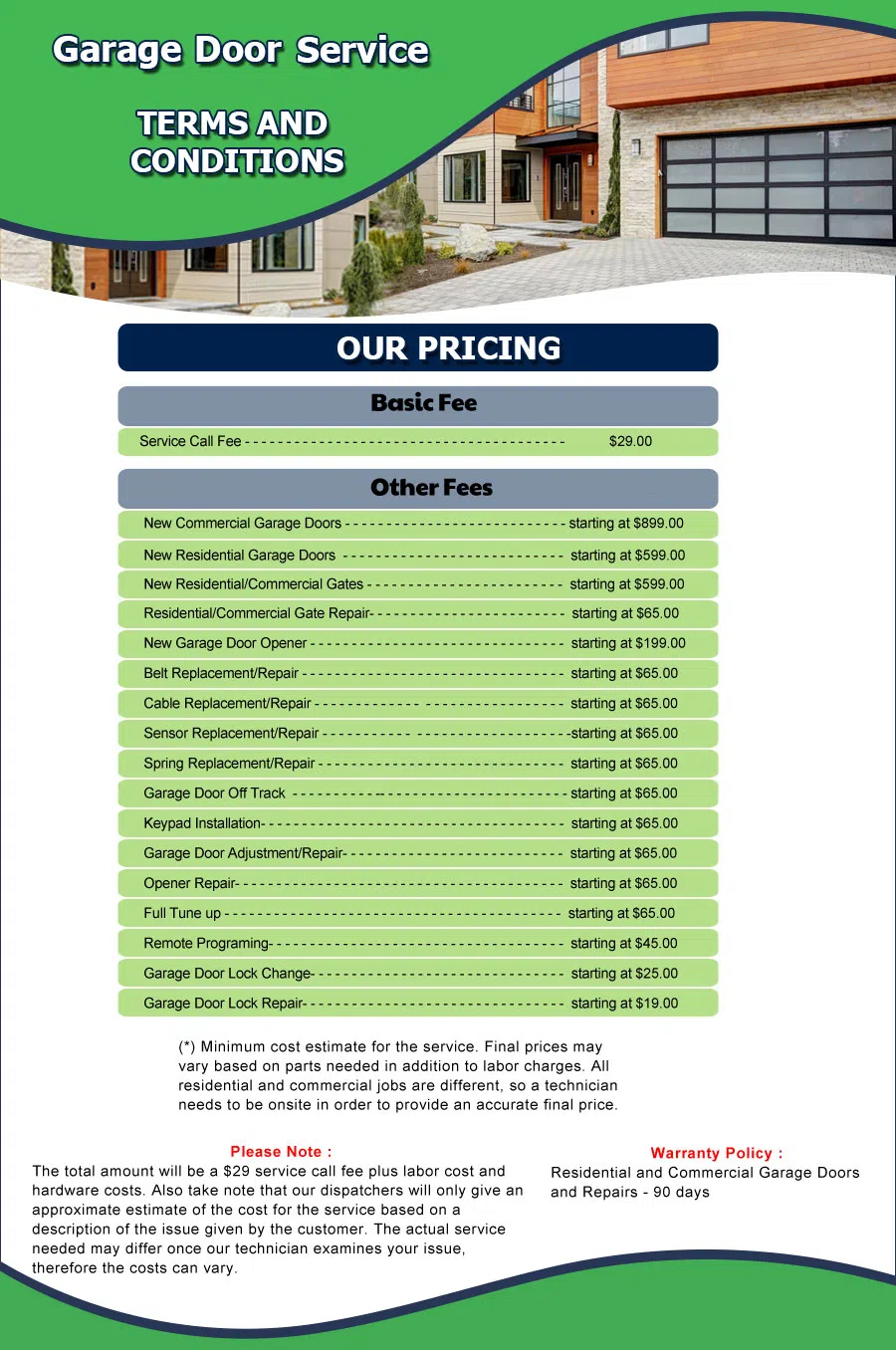 Neighborhood Garage Door Springfield Gardens, NY 516-268-5262